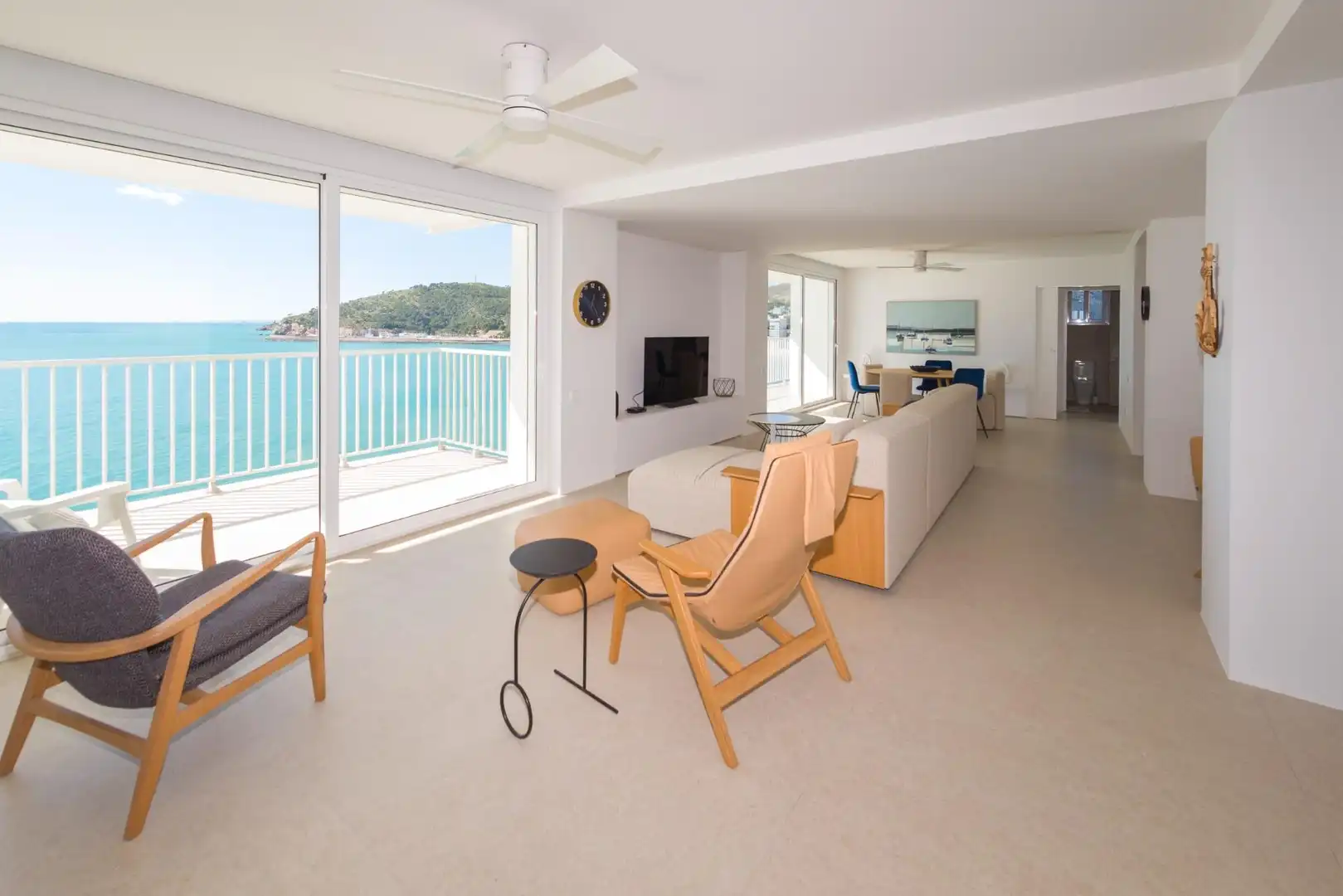 Sala d'estar de Apartament en venda en Oropesa del Mar / Orpesa amb Jardí privat, Terrassa i Traster