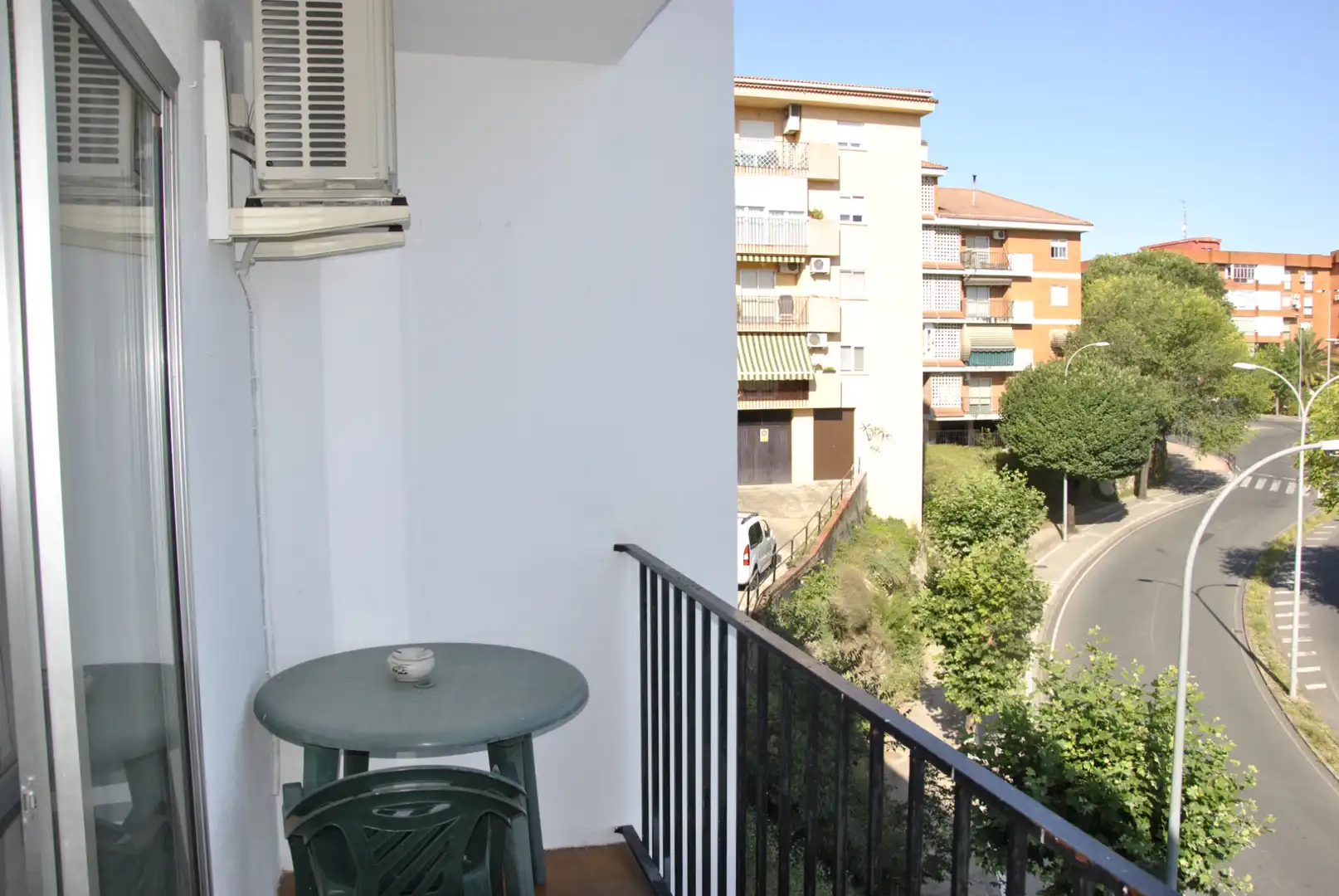 Terrasse von Wohnung zur Miete in Plasencia mit Klimaanlage, Heizung und Terrasse