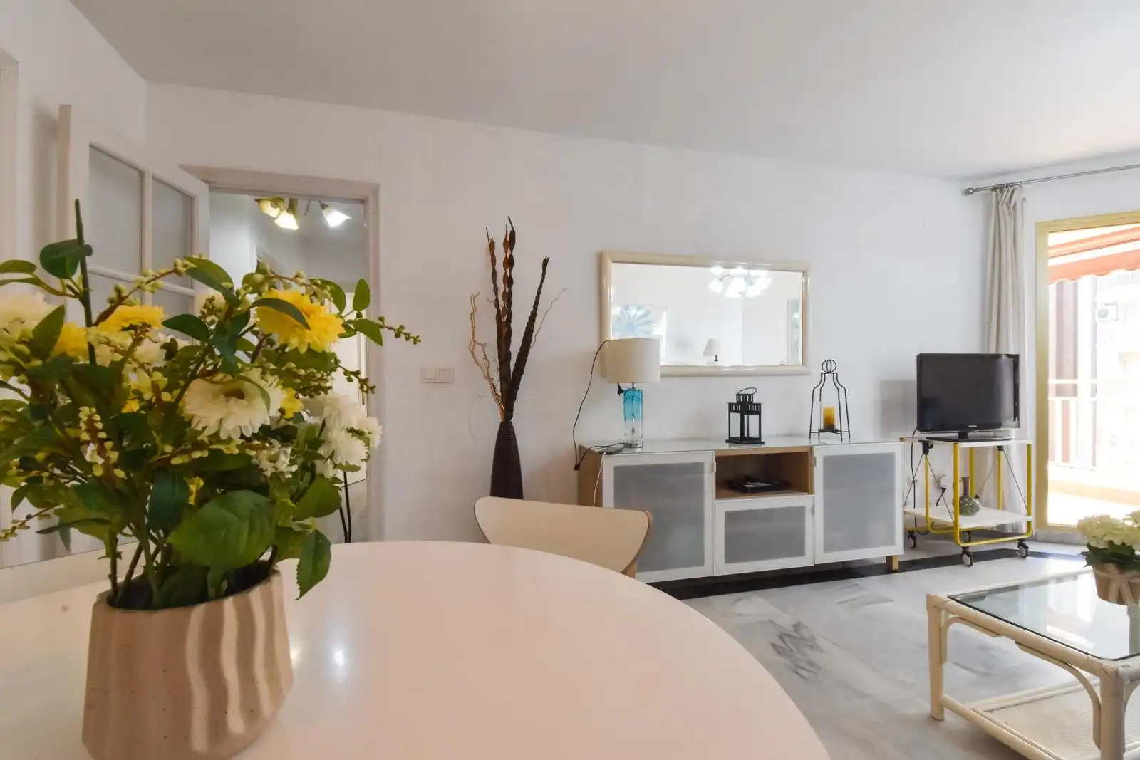 Living room of Apartments for rent in Fuengirola  with Air Conditioner, Heating and Private garden