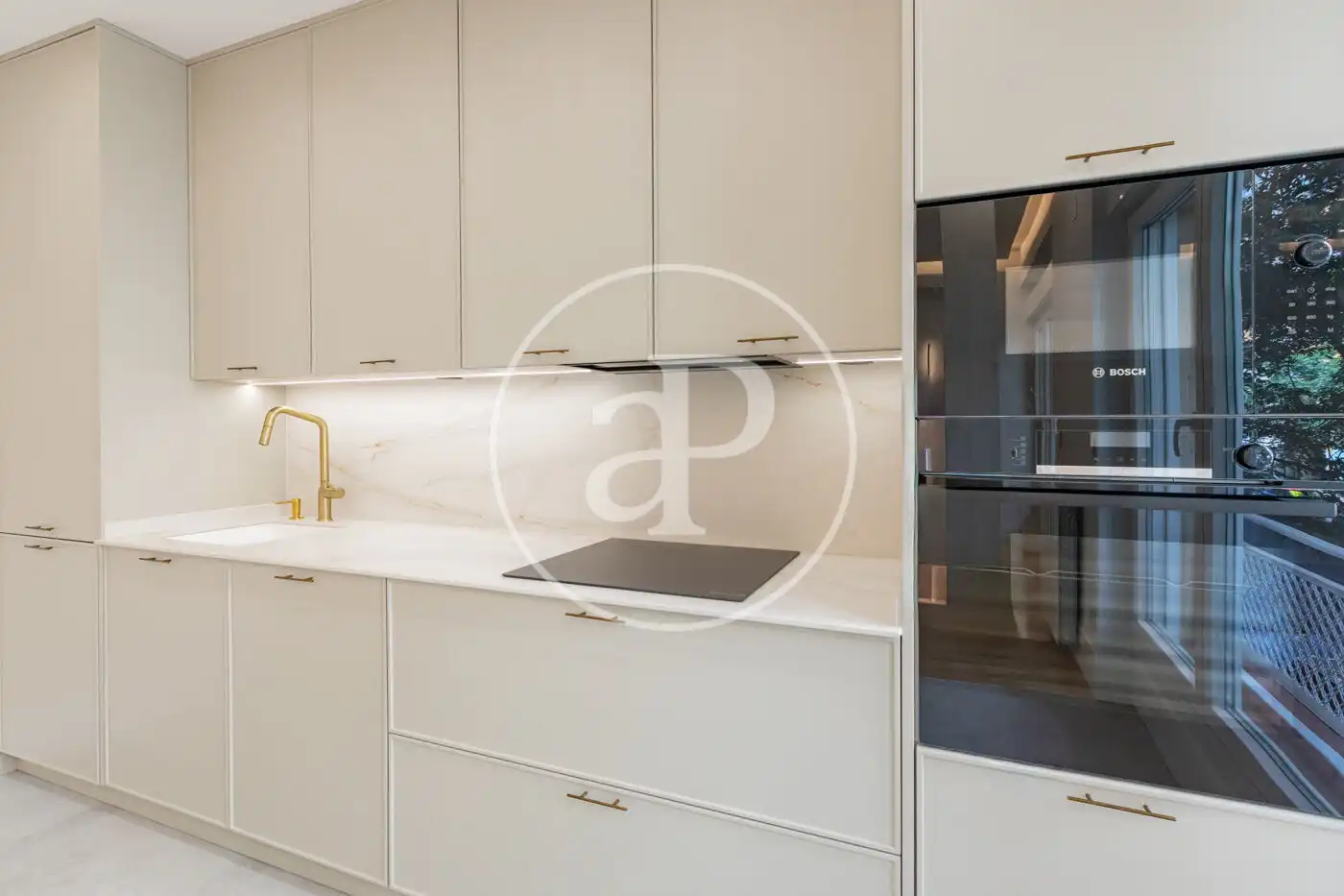 Kitchen of Flat for sale in Madrid  with Air Conditioner and Heating