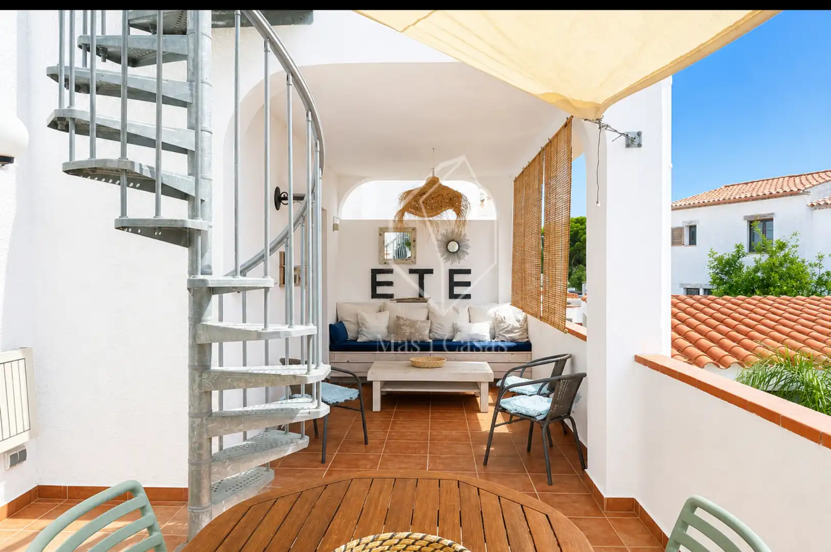 Terrassa de Casa o xalet en venda en L'Escala amb Aire condicionat, Calefacció i Jardí privat