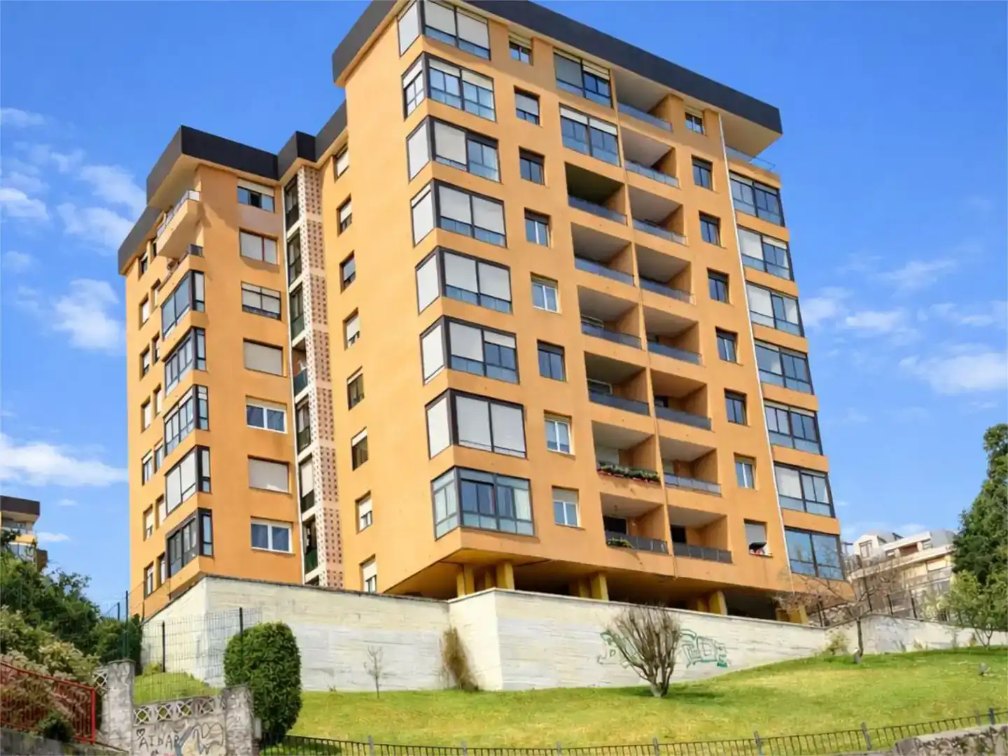 Exterior view of Flat for sale in Santander  with Private garden and Parquet flooring
