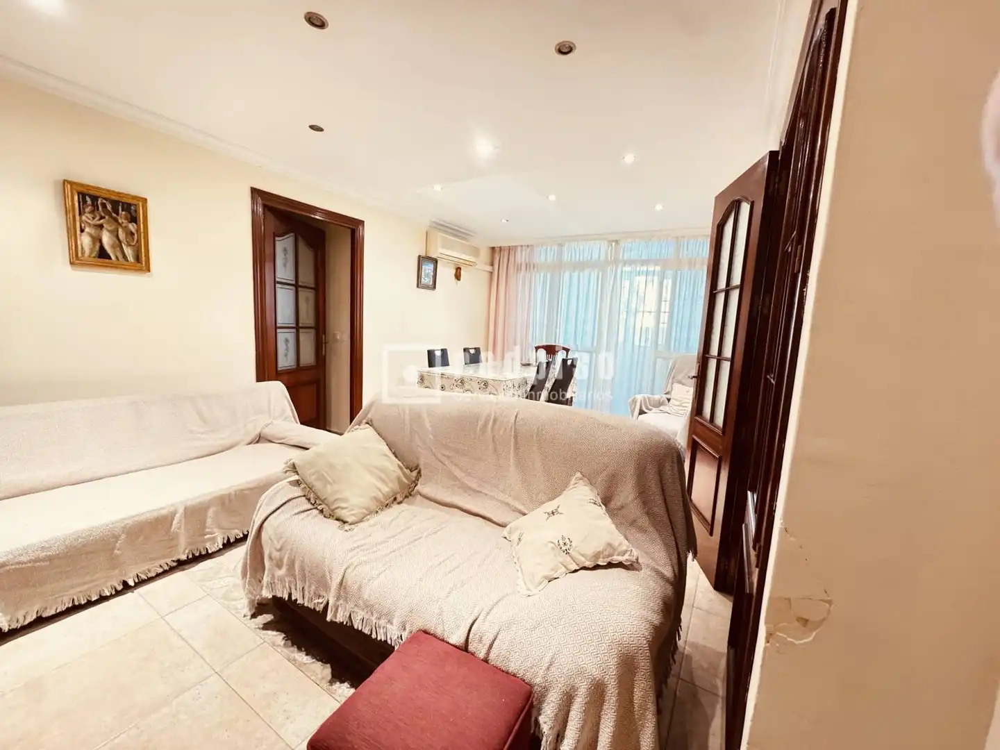 Sala de estar de Piso de alquiler en Málaga con Aire acondicionado y Amueblado