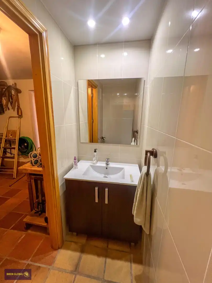 Bathroom of Detached homes for sale in La Cabrera  with Private garden and Community pool