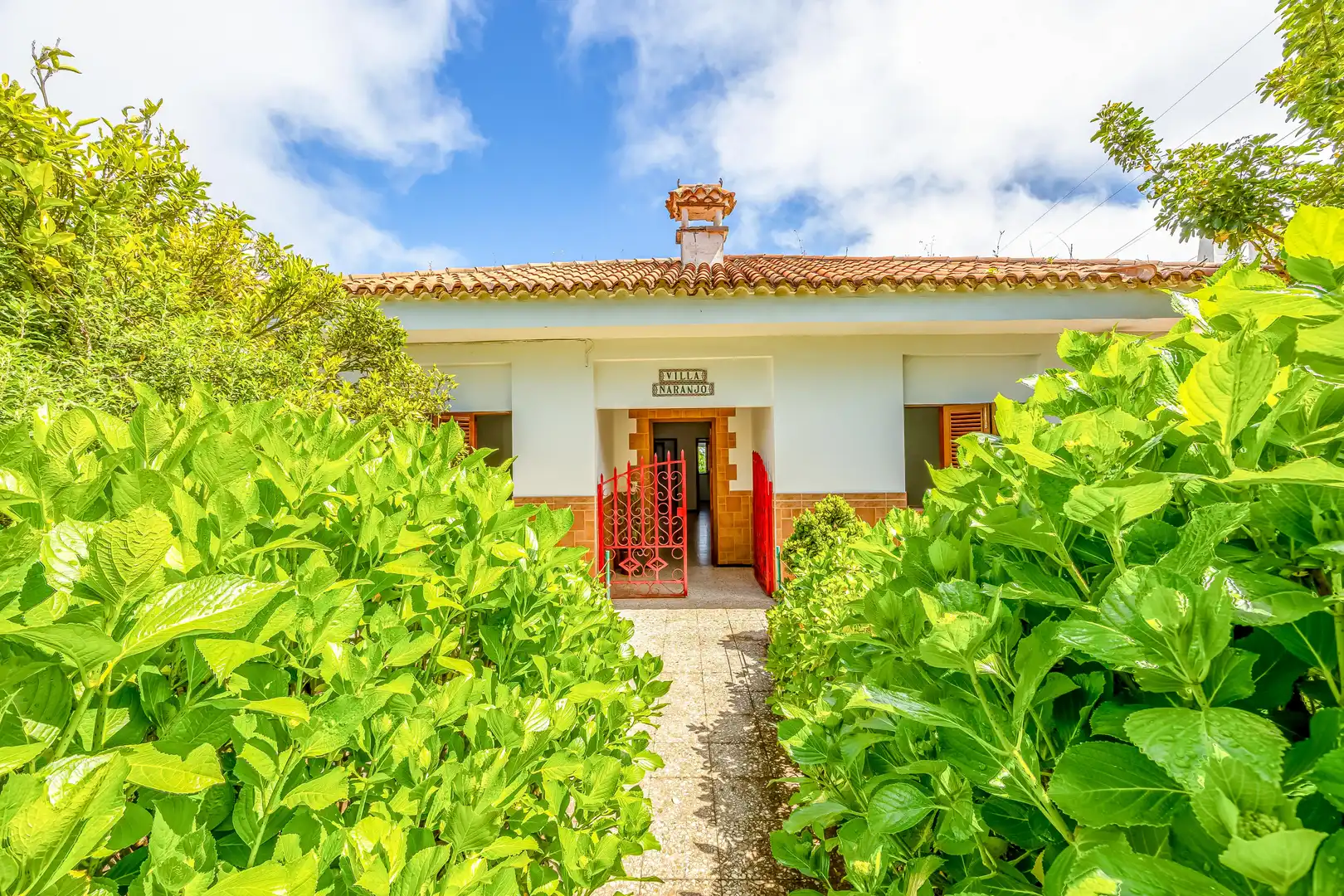 Vista exterior de Casa o xalet en venda en Valleseco amb Jardí privat, Terrassa i Traster