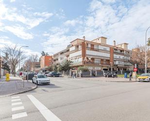 Exterior view of Flat to rent in  Madrid Capital  with Air Conditioner and Heating