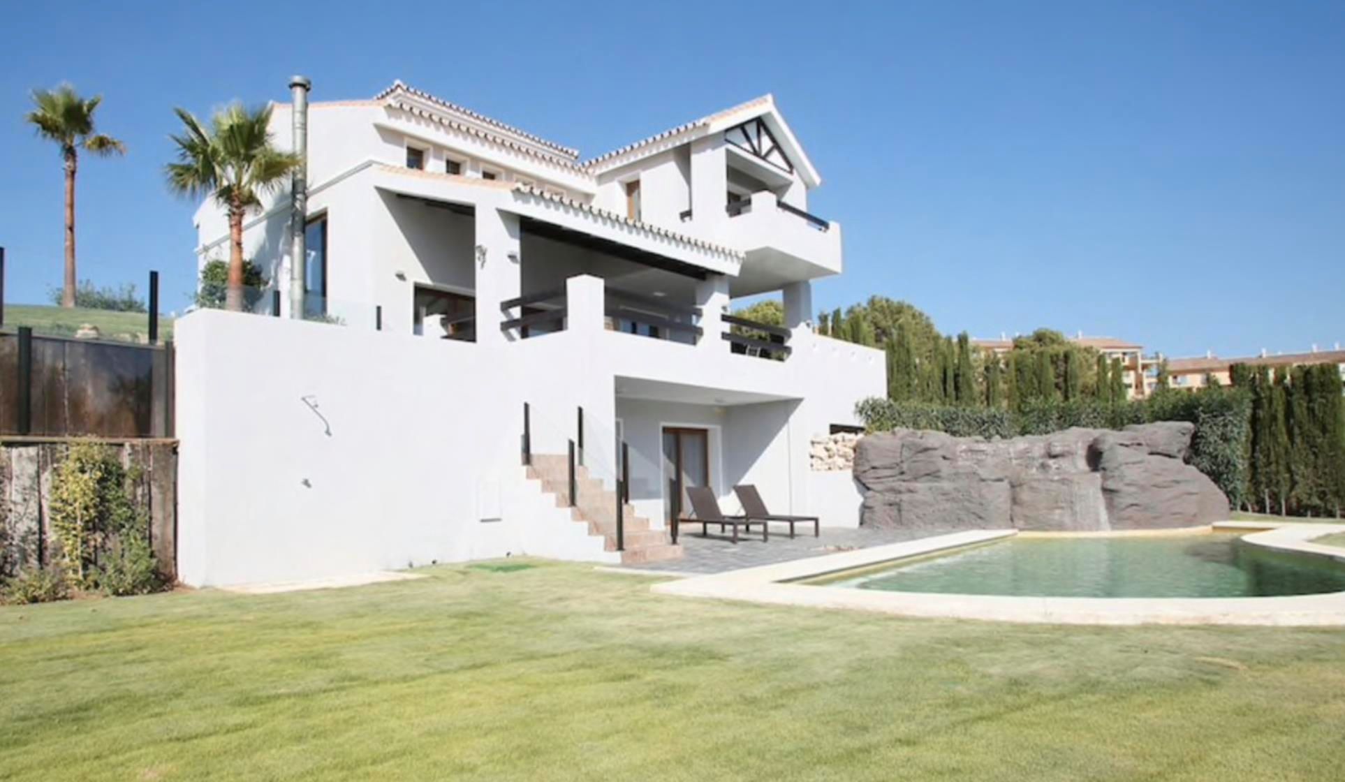 Garden of House or chalet to rent in Estepona  with Air Conditioner, Heating and Private garden
