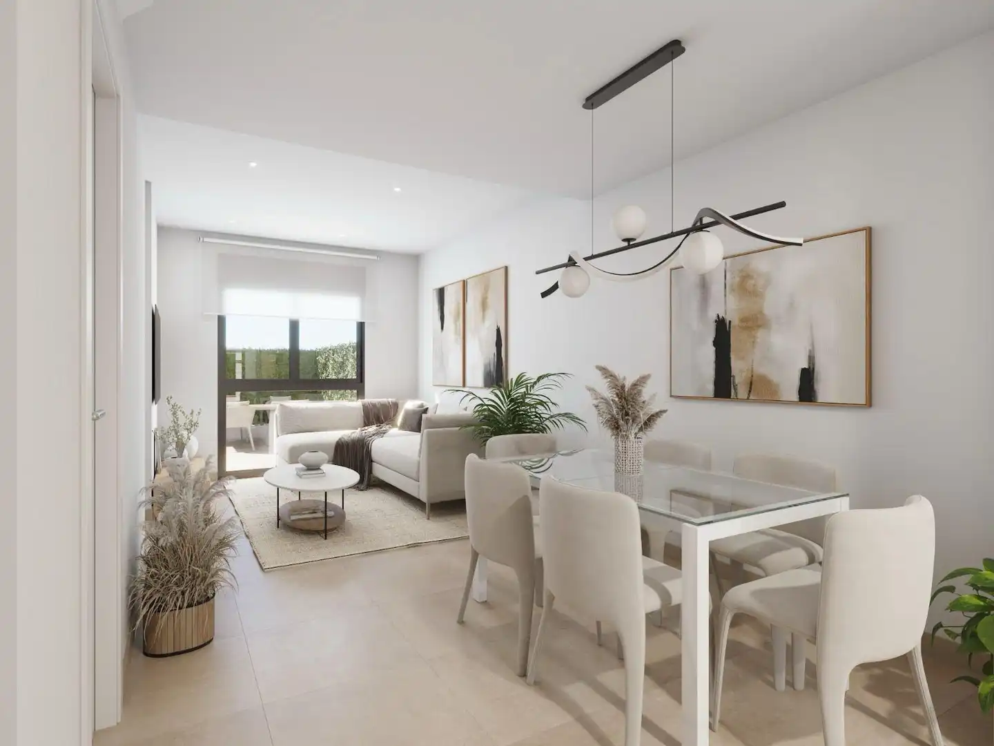 Sala de estar de Casa o chalet en venta en Alcalá de Guadaira con Aire acondicionado, Calefacción y Jardín privado