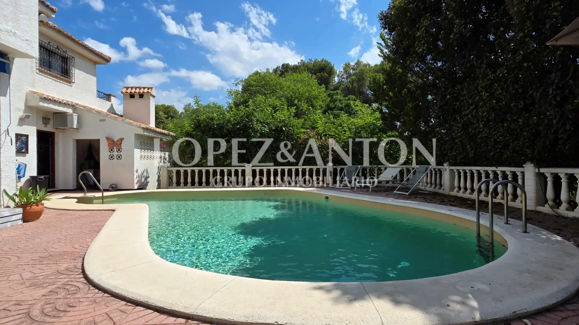 Piscina de Casa o chalet en venta en Paterna con Aire acondicionado, Jardín privado y Terraza