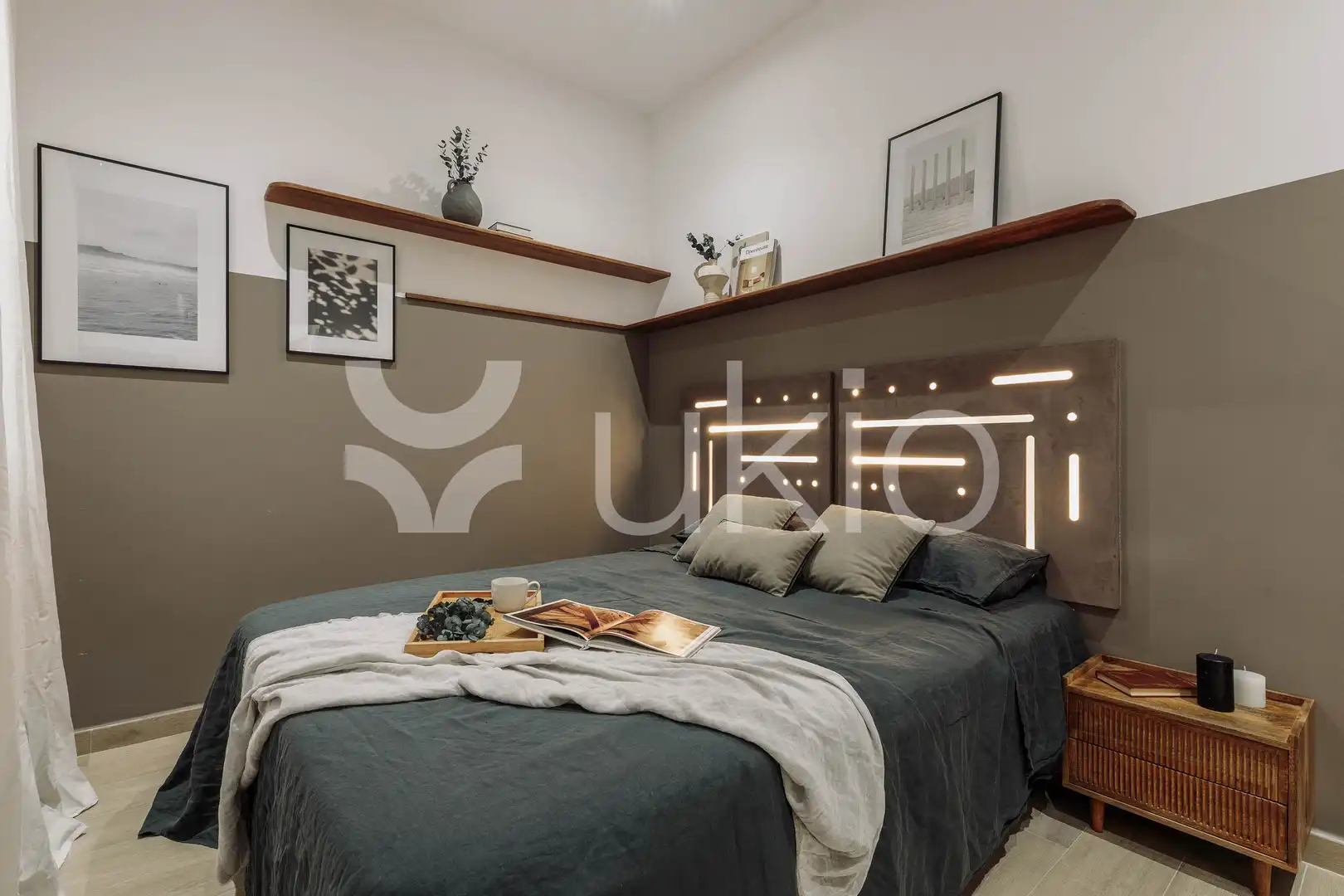 Bedroom of Apartments for rent in Barcelona  with Air Conditioner, Heating and Terrace