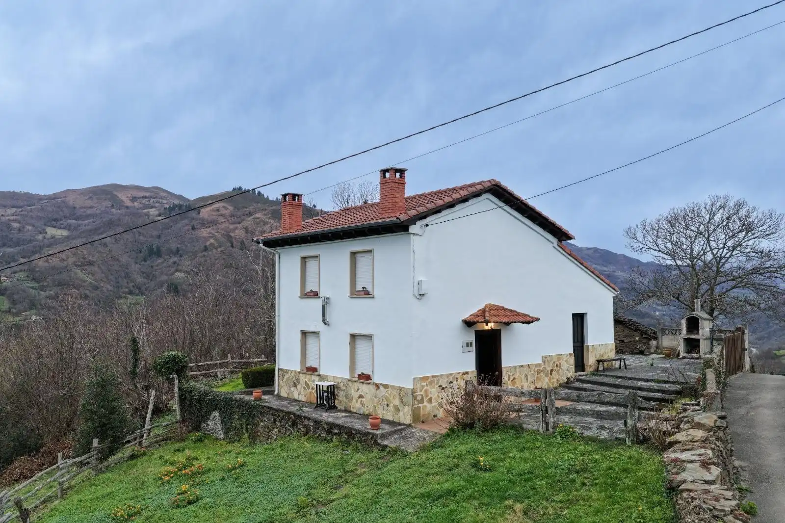 Exterior view of Houses for sale in Aller  with Heating, Private garden and Parquet flooring