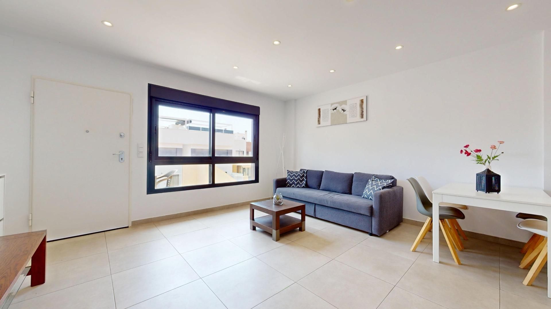 Sala d'estar de Apartament en venda en San Pedro del Pinatar amb Aire condicionat, Calefacció i Terrassa