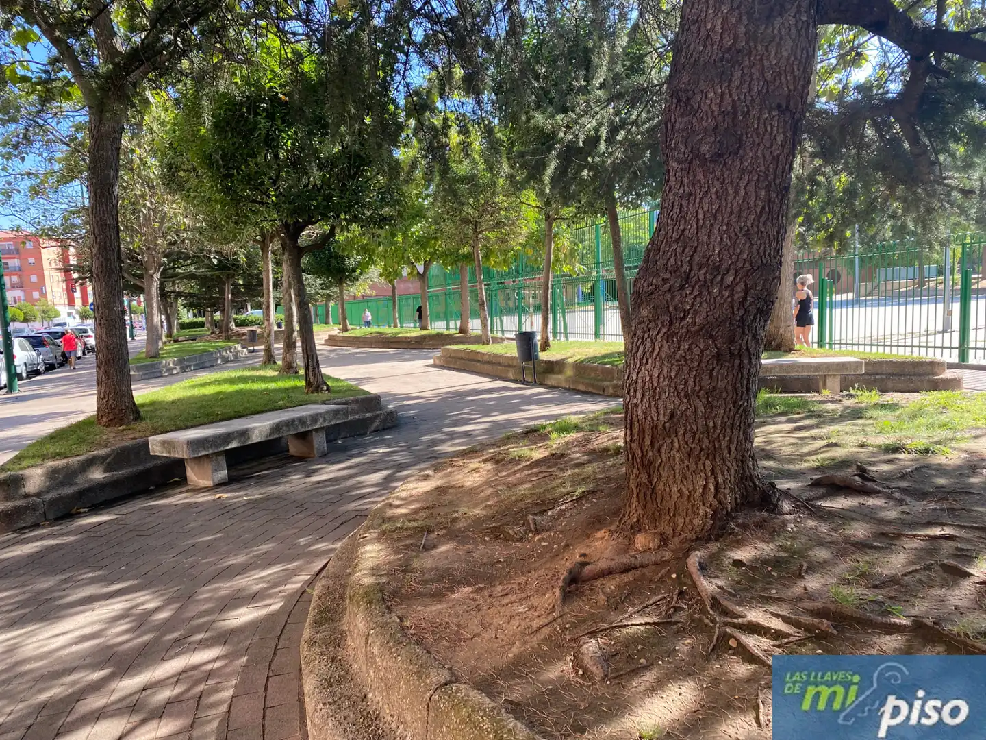 Parking of Flat for sale in Valladolid  with Heating, Parquet flooring and Furnished