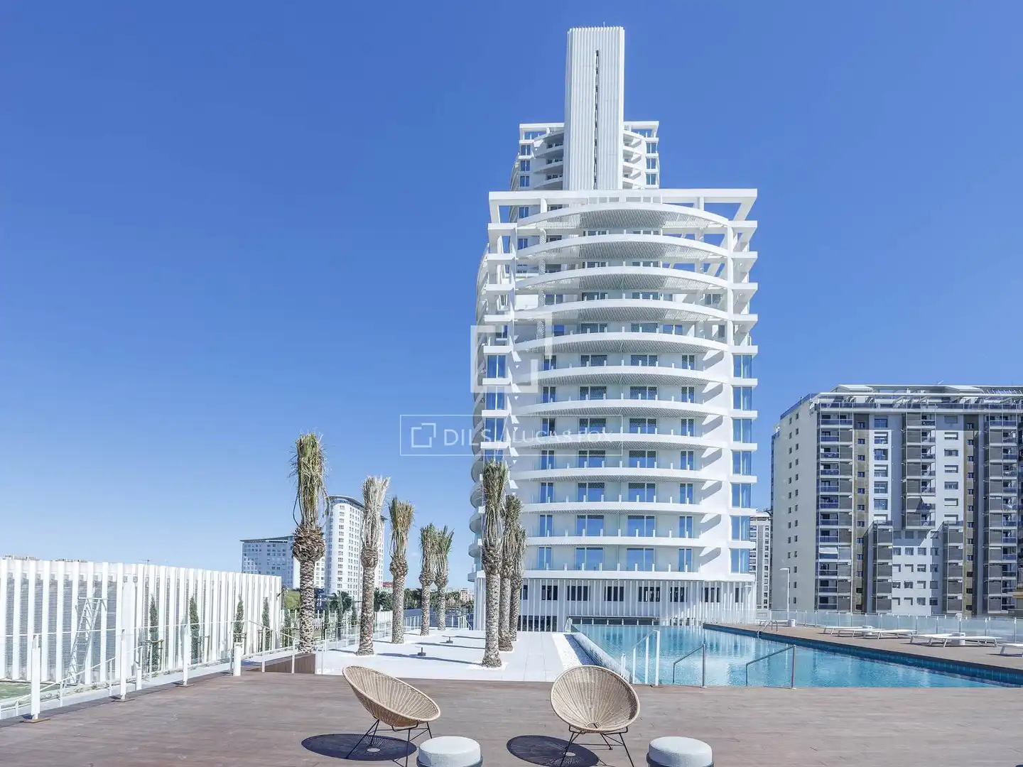 Außenansicht von Dachboden zum Verkauf in Valencia mit Klimaanlage, Heizung und Terrasse
