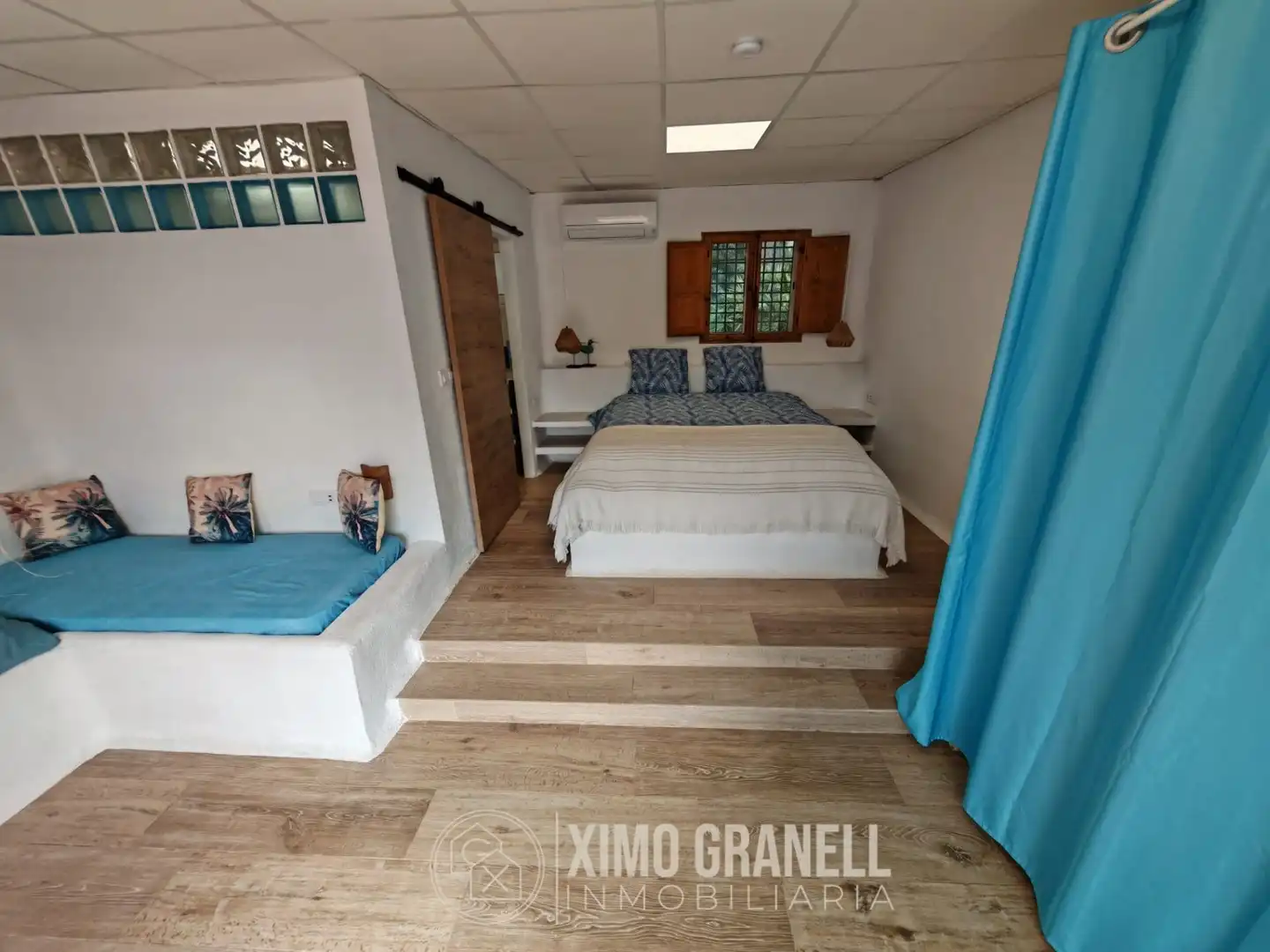 Schlafzimmer von Country house zum Verkauf in Sagunto / Sagunt mit Klimaanlage, Heizung und Privatgarten
