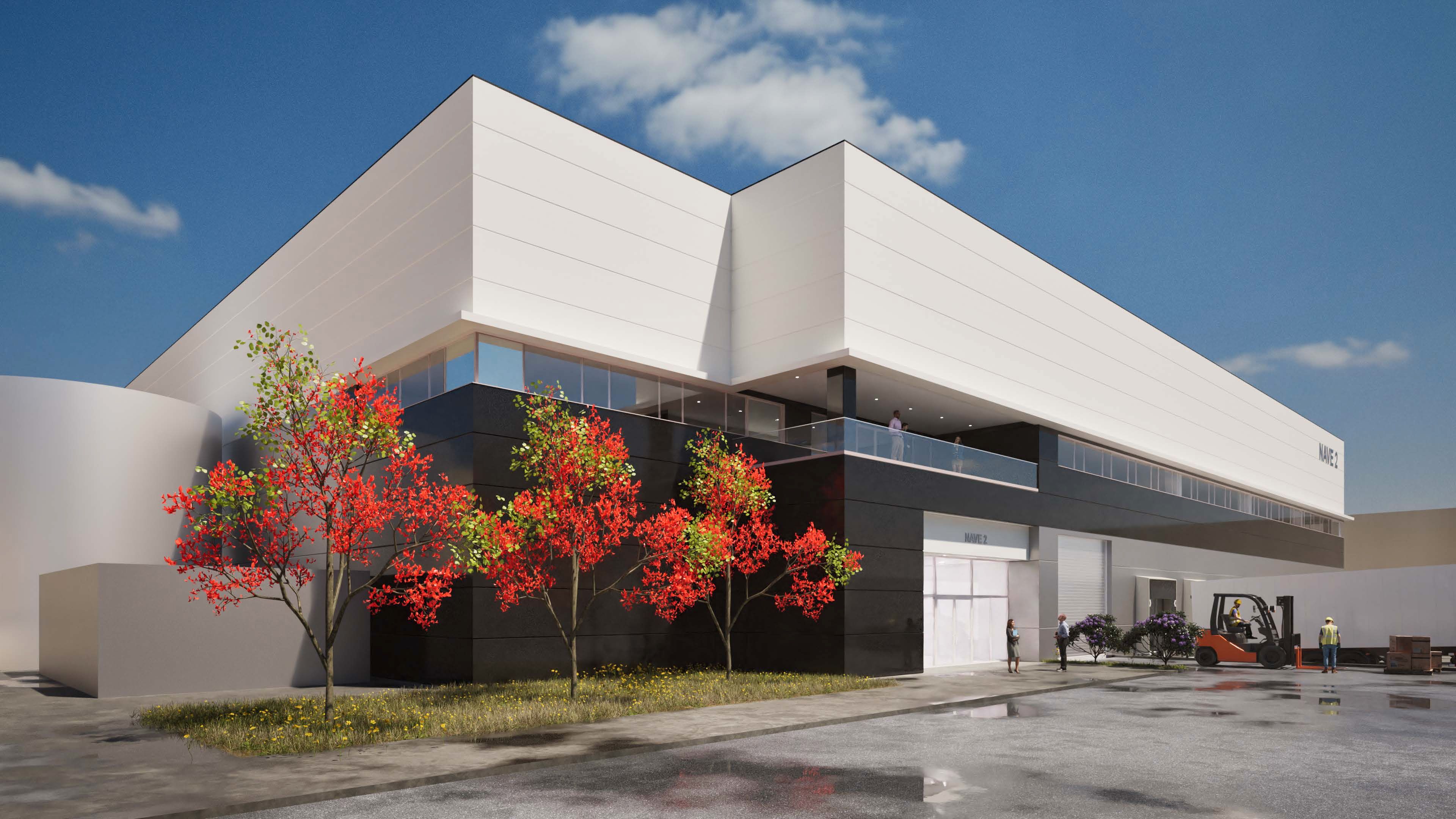 Vista exterior de Nau industrial de lloguer en Montornès del Vallès