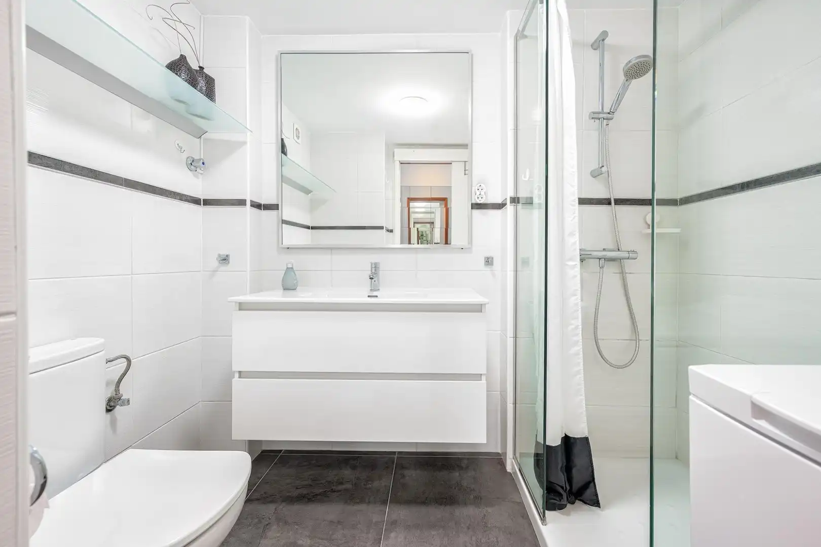 Bany de Apartament en venda en Mogán amb Aire condicionat, Terrassa i Balcó