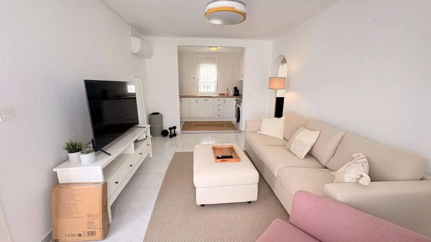 Sala d'estar de Apartament en venda en Orihuela amb Aire condicionat, Calefacció i Piscina