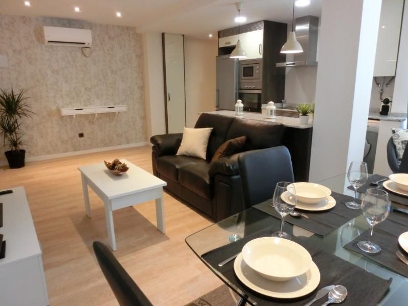 Sala d'estar de Pis de lloguer en L'Hospitalet de Llobregat