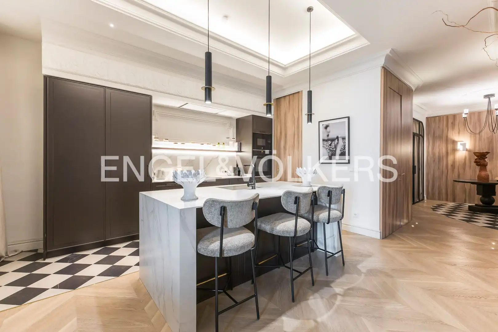 Cocina de Apartamento de alquiler en Rivas-Vaciamadrid con Aire acondicionado, Calefacción y Amueblado