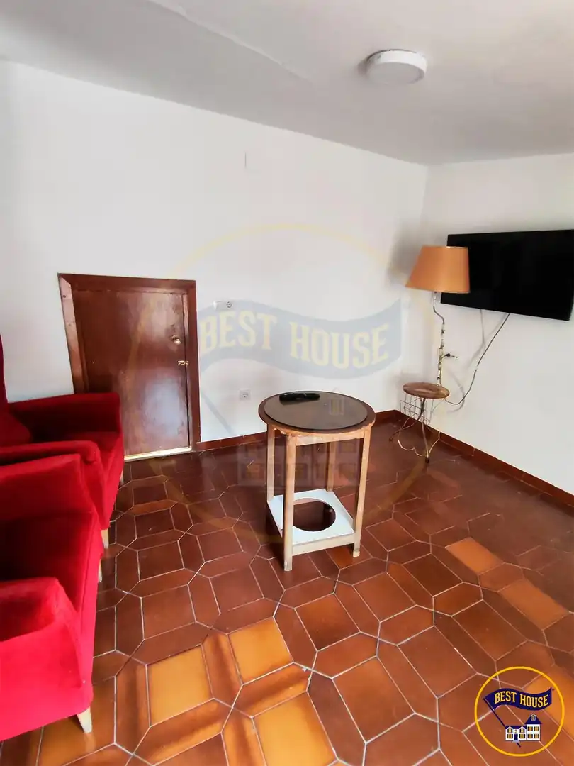 Living room of Flat for share in Cuenca  with Heating, Terrace and Furnished