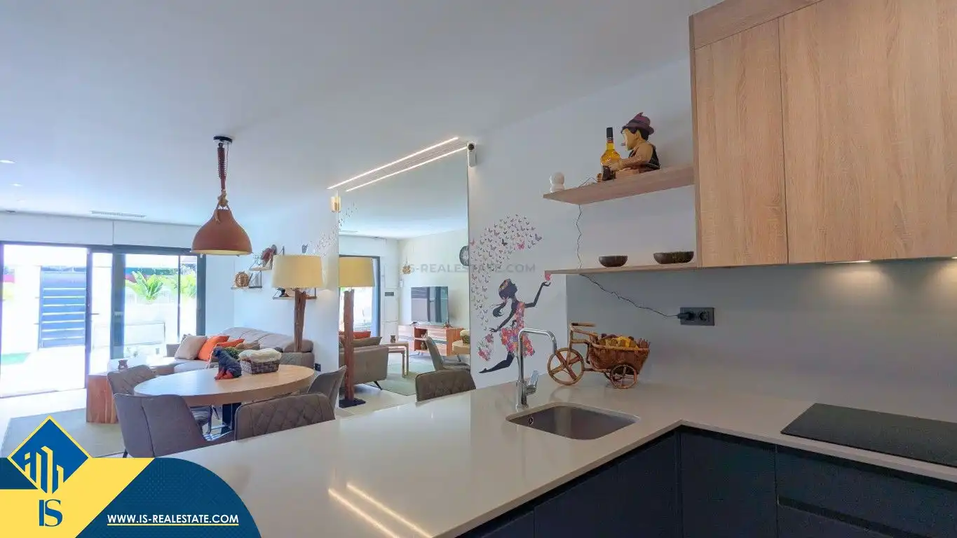 Kitchen of Flat for sale in Algorfa  with Terrace, Storage room and Furnished