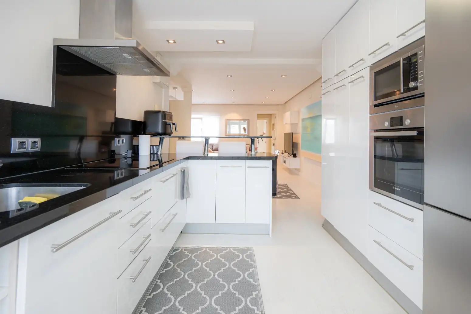 Cocina de Piso en venta en Gijón  con Calefacción y Amueblado