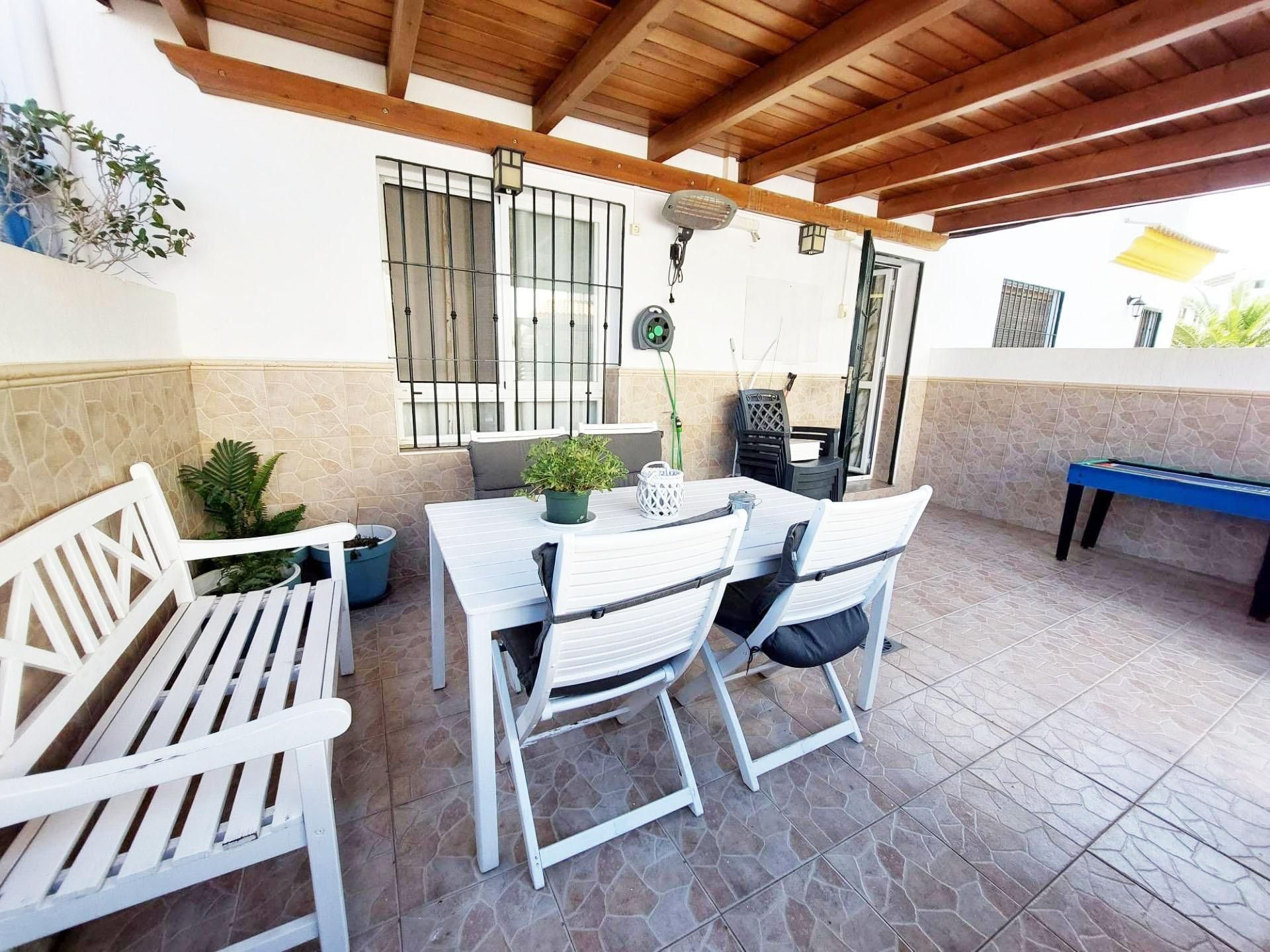 Terrace of Single-family semi-detached for sale in Alhaurín de la Torre  with Air Conditioner, Heating and Private garden