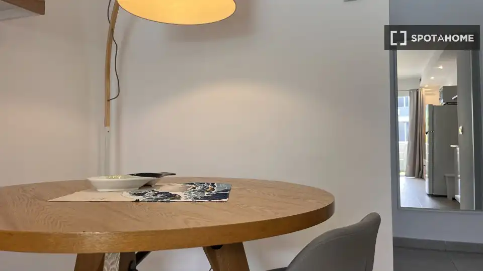 Esszimmer von Wohnungen zur untervermieten in La Oliva mit Klimaanlage, Terrasse und Möbliert
