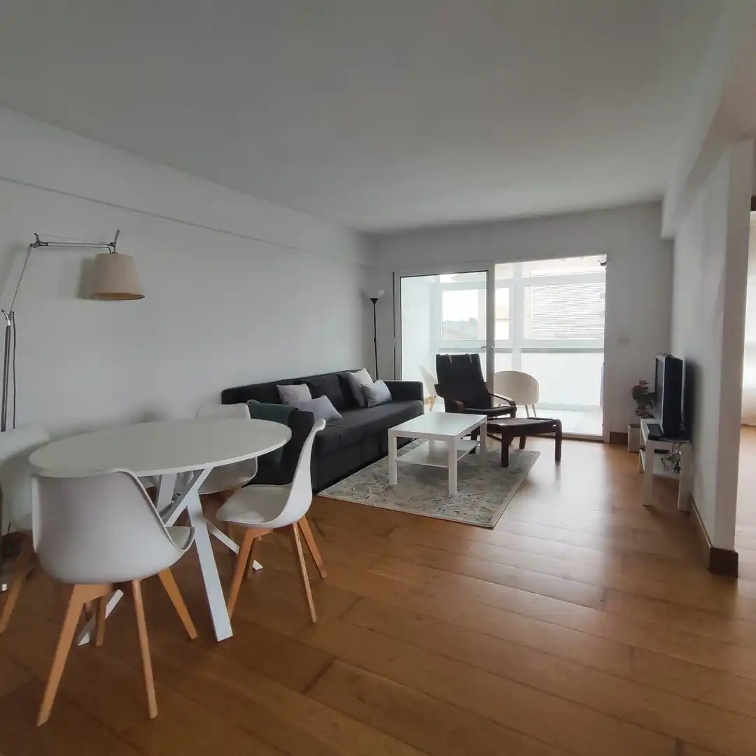 Living room of Flat for rent in Sopela  with Heating and Swimming Pool