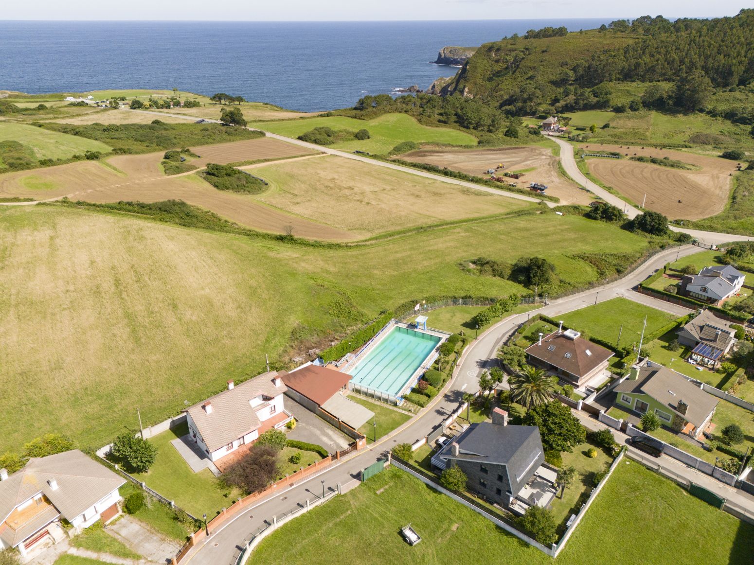 Swimming pool of House or chalet for sale in Gozón  with Private garden, Terrace and Storage room