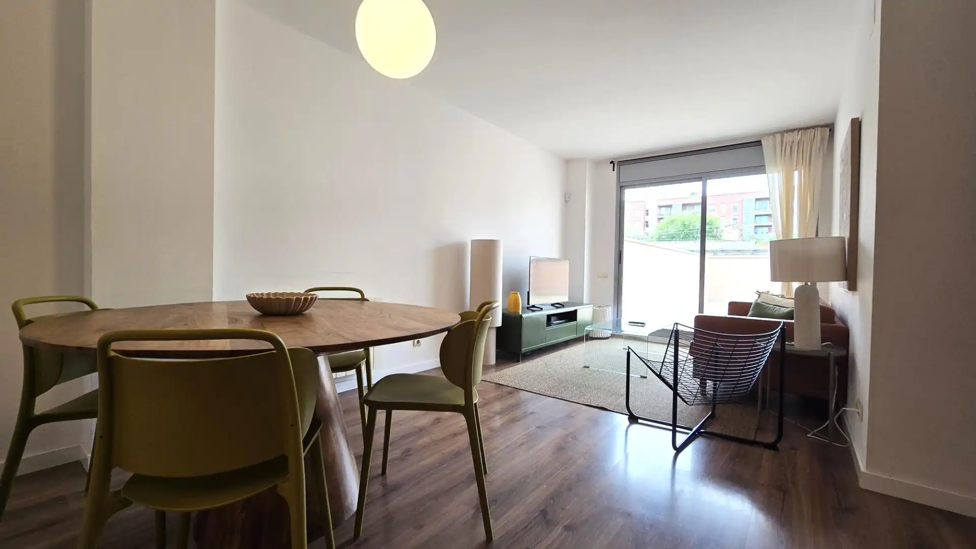 Living room of Flat for sale in Molins de Rei  with Air Conditioner, Heating and Parquet flooring