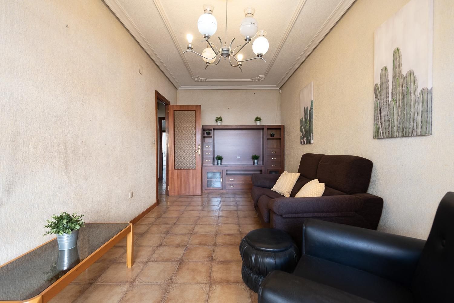Sala de estar de Piso en venta en Cartagena con Terraza y Balcón