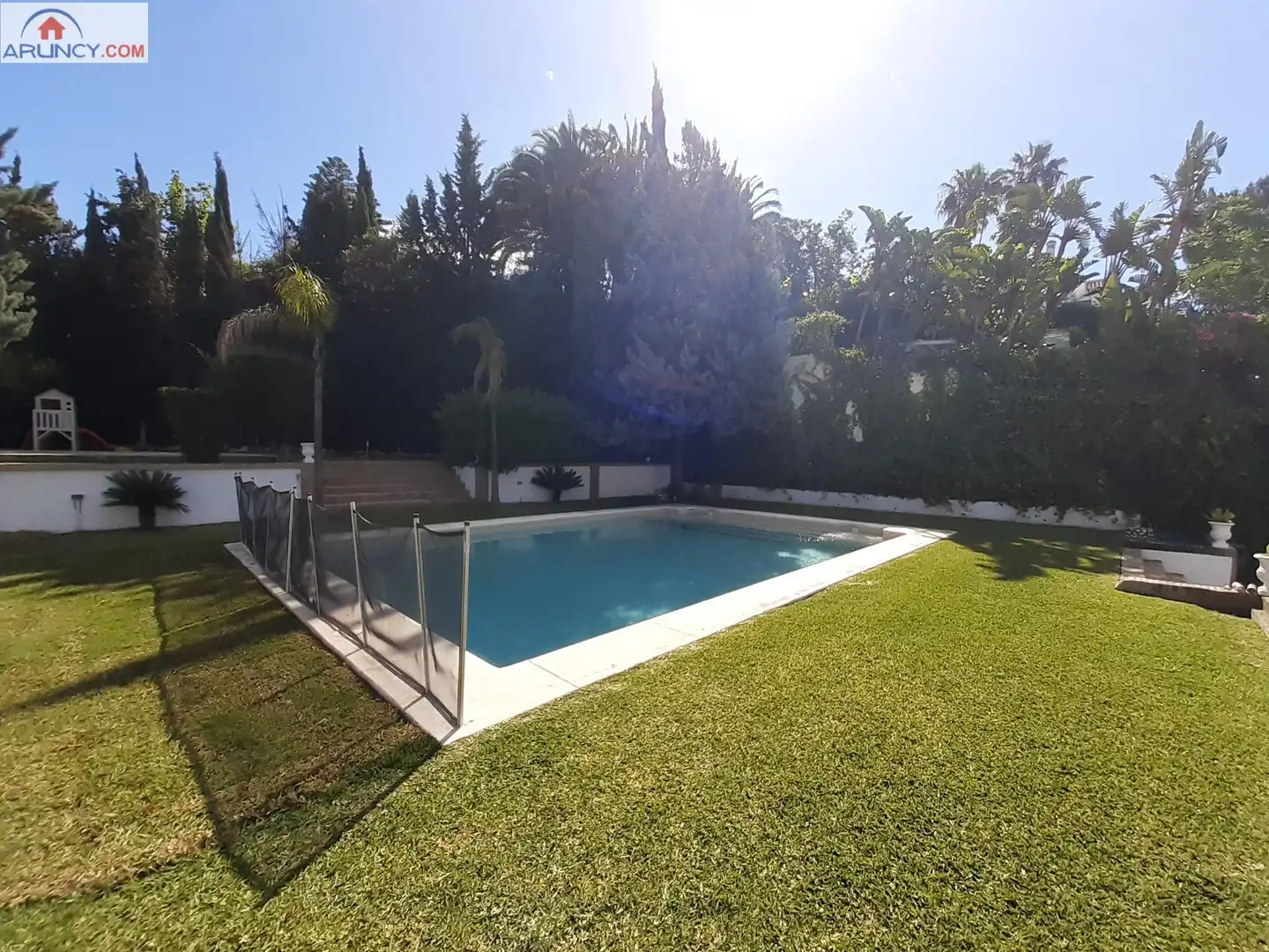 Jardín de Piso de alquiler en Montequinto con Aire acondicionado, Jardín privado y Terraza
