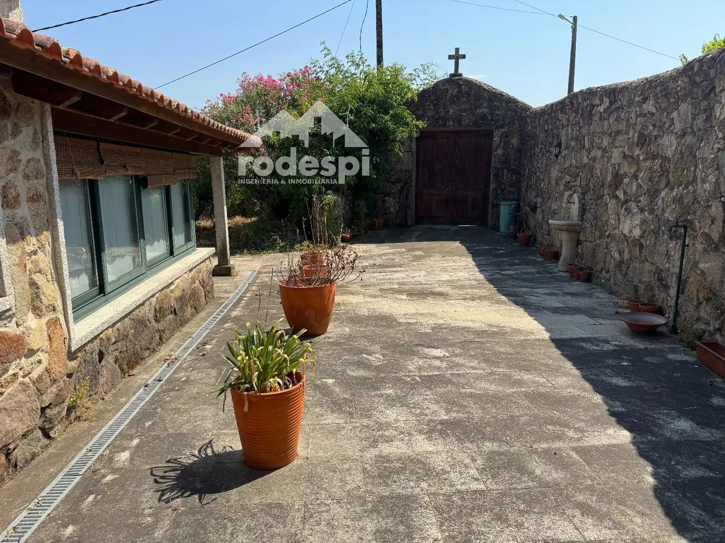 Vista exterior de Casa o chalet en venta en As Neves   con Calefacción, Trastero y Piscina