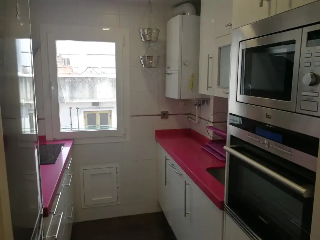 Cocina de Apartamento de alquiler en Madrid