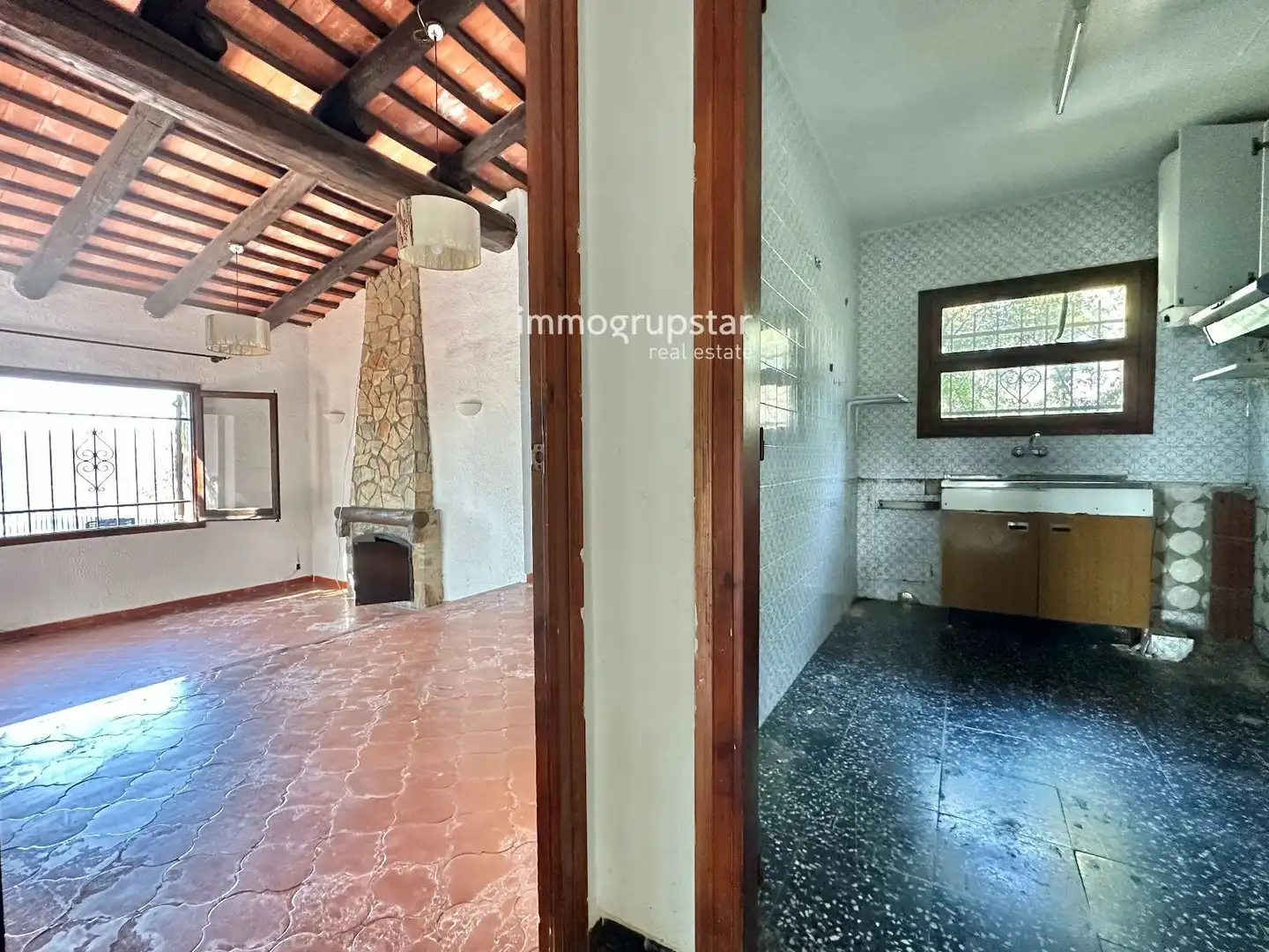 Sala de estar de Casa o chalet en venta en Calonge i Sant Antoni con Terraza
