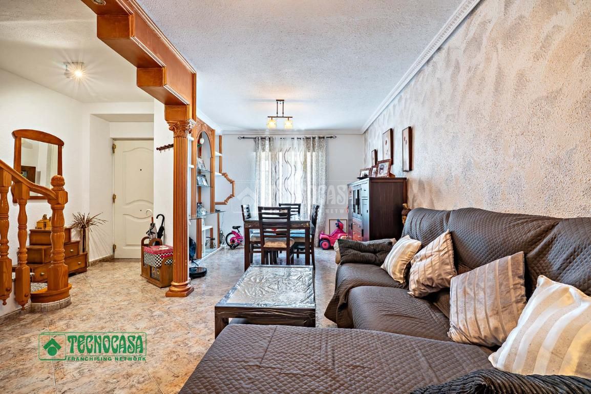 Bedroom of Single-family semi-detached for sale in El Ejido  with Air Conditioner, Terrace and Furnished