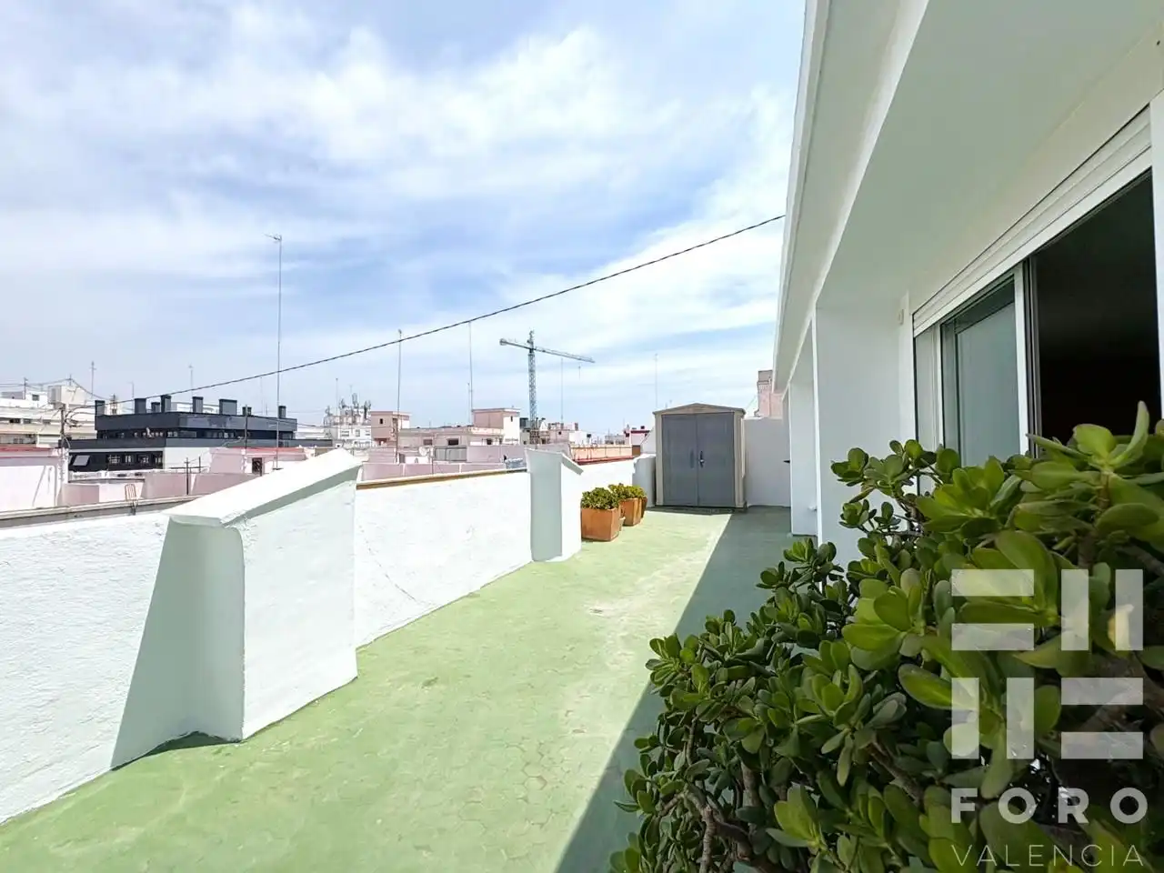Terrassa de Àtic de lloguer en Valencia amb Terrassa