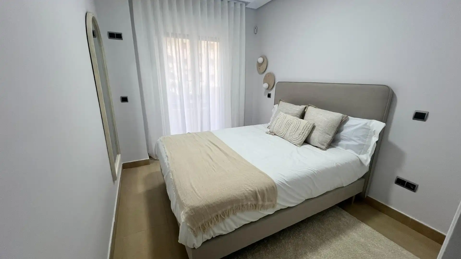 Bedroom of Apartments for sale in Los Alcázares  with Air Conditioner, Terrace and Furnished
