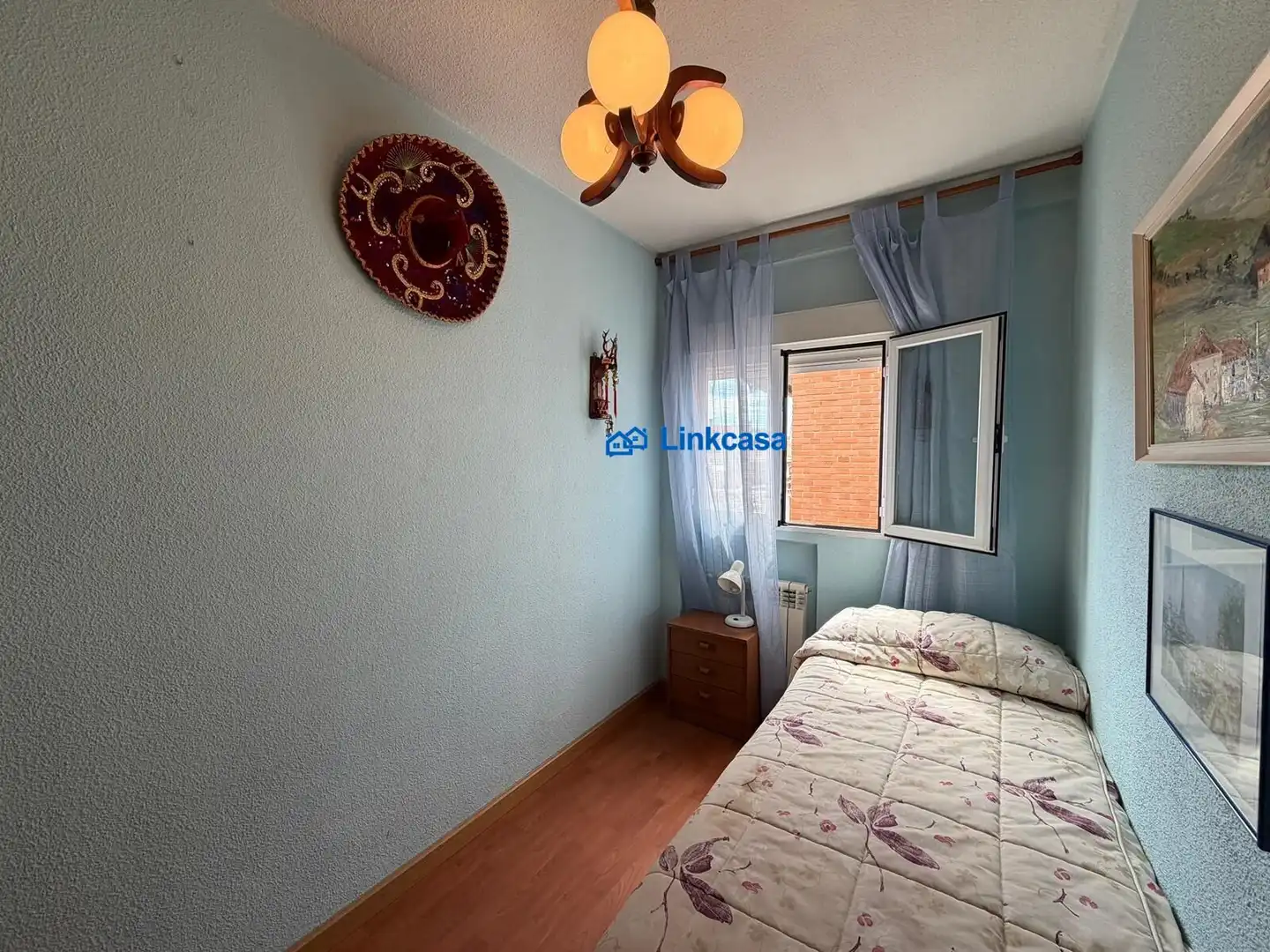 Bedroom of Flat for sale in Madrid  with Heating, Private garden and Terrace