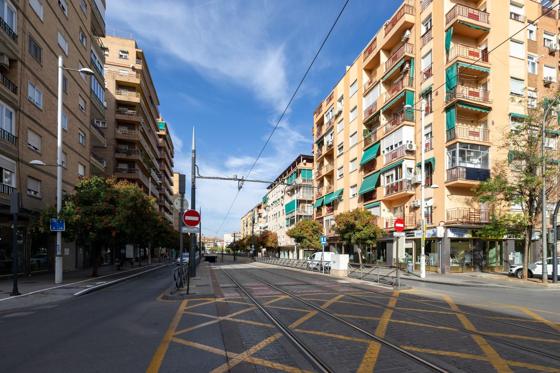 Exterior view of Flat for sale in  Granada Capital