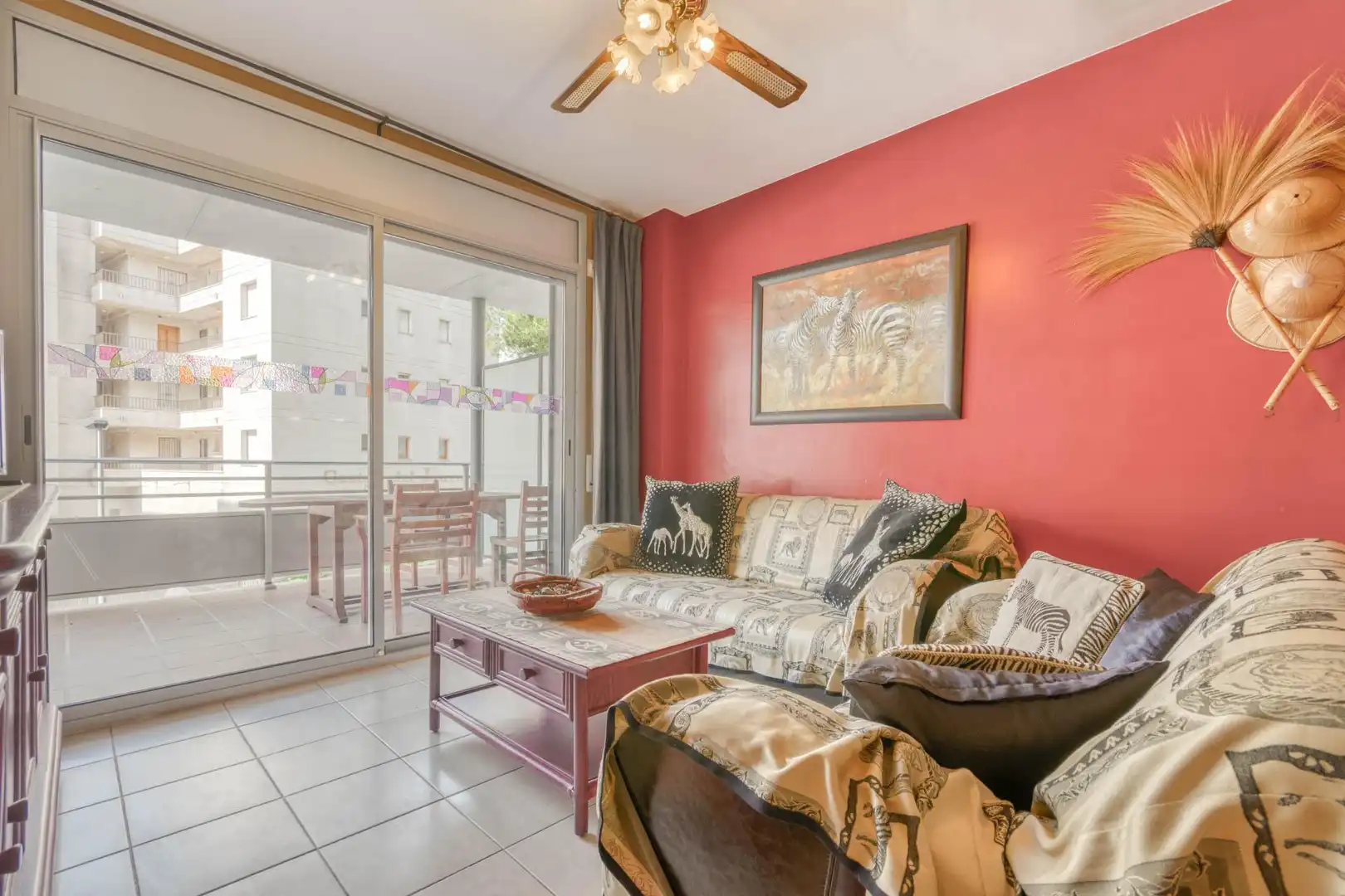 Living room of Apartments for sale in Roses  with Heating and Swimming Pool