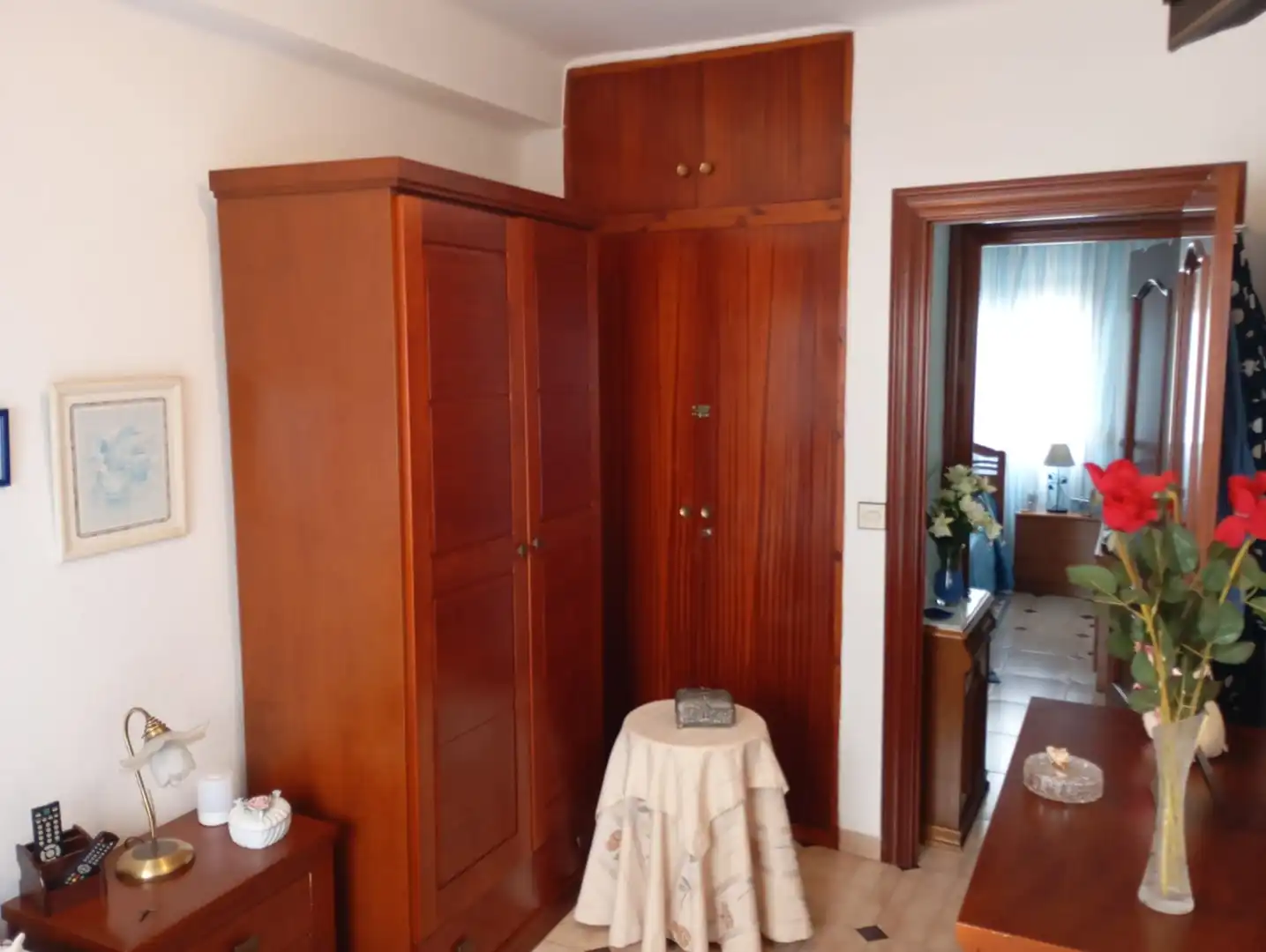 Bedroom of Flat for sale in Málaga  with Air Conditioner, Terrace and Furnished