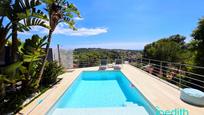 Swimming pool of House or chalet for sale in Cubelles  with Air Conditioner, Heating and Private garden