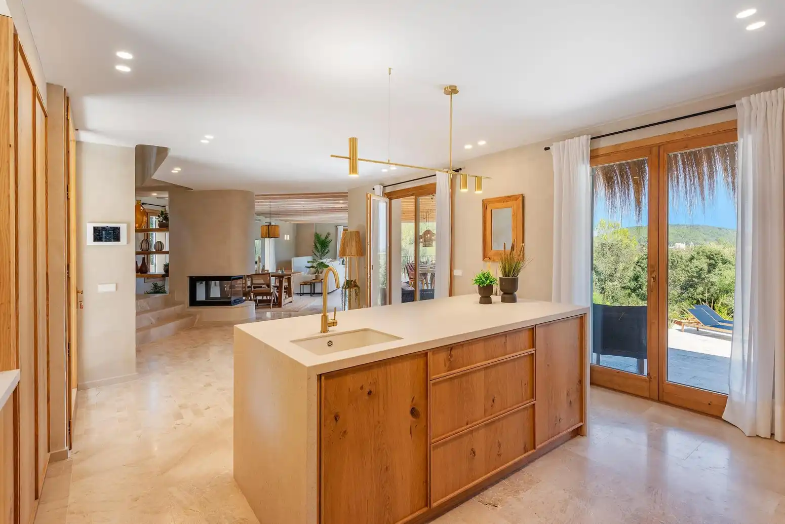 Kitchen of Houses for rent in Pollença  with Air Conditioner, Terrace and Storage room