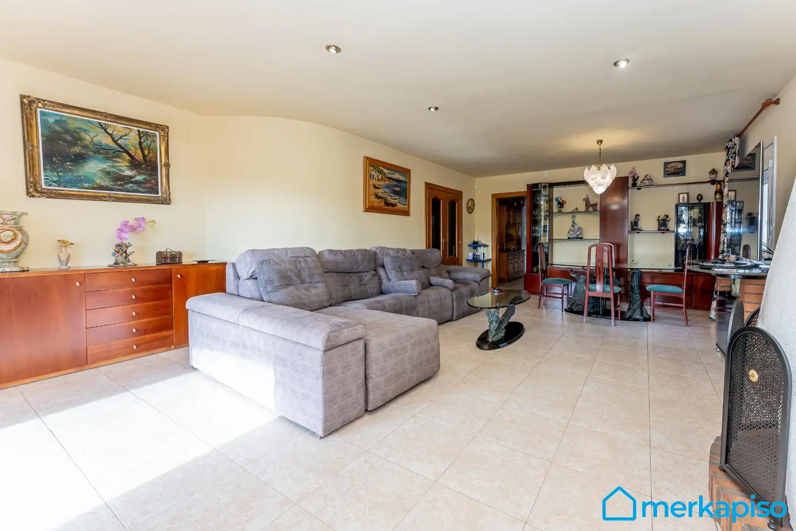 Living room of Country homes for sale in Gavà  with Heating, Private garden and Swimming Pool