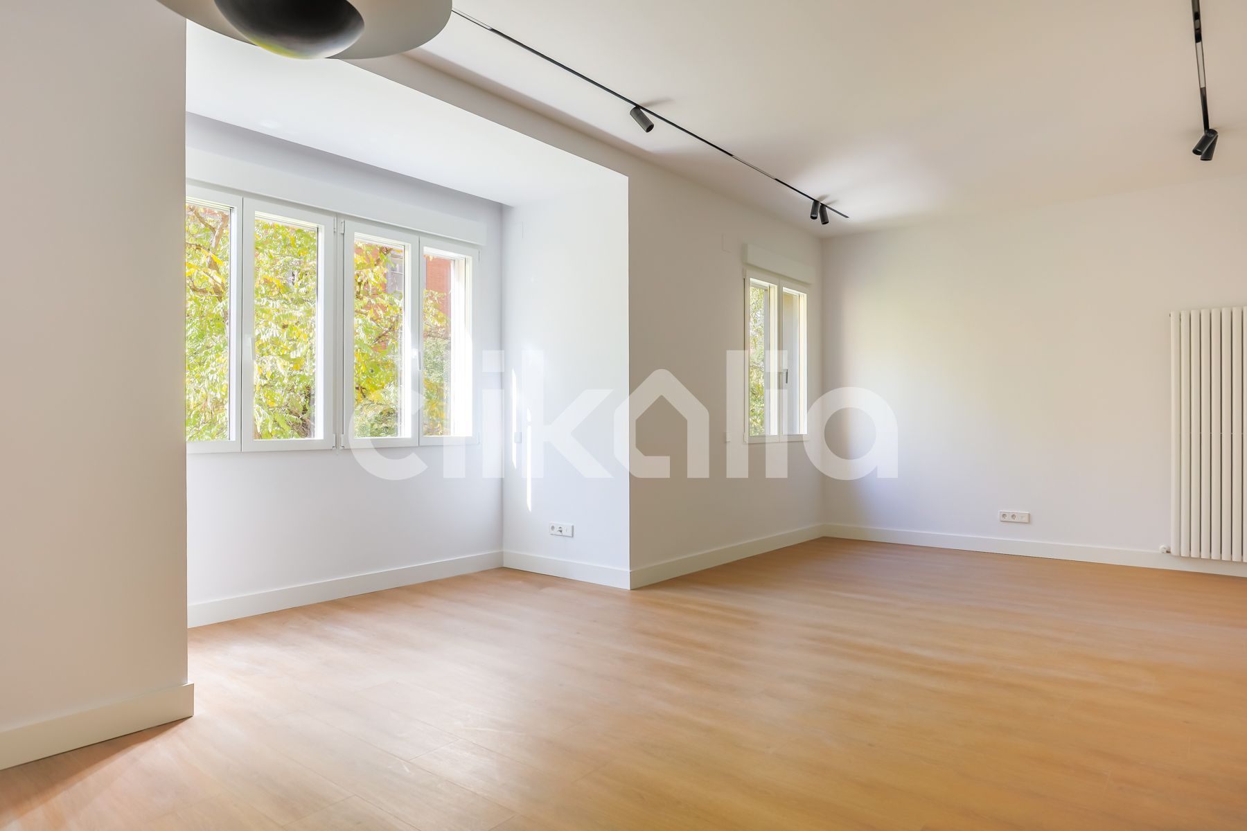 Living room of Flat for sale in  Madrid Capital  with Air Conditioner and Heating