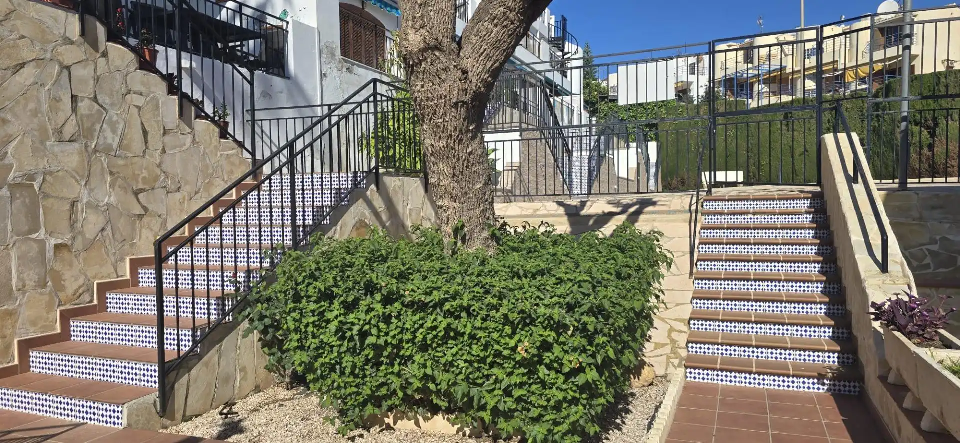 Jardí de Apartament en venda en Mazarrón amb Aire condicionat, Parquet i Moblat