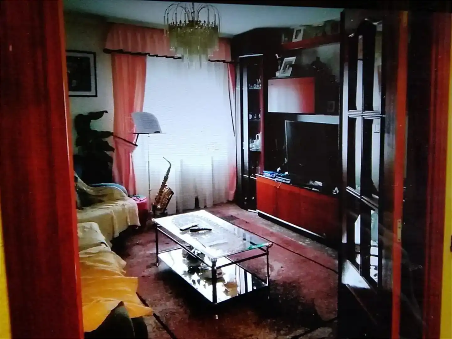 Sala de estar de Piso en venta en Ágreda con Parquet, Trastero y Amueblado